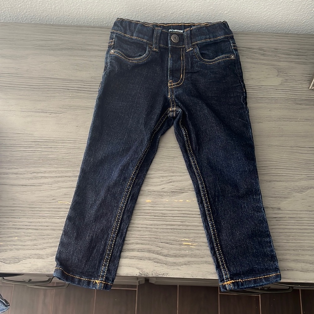 Skinny Dark Blue Long Jean